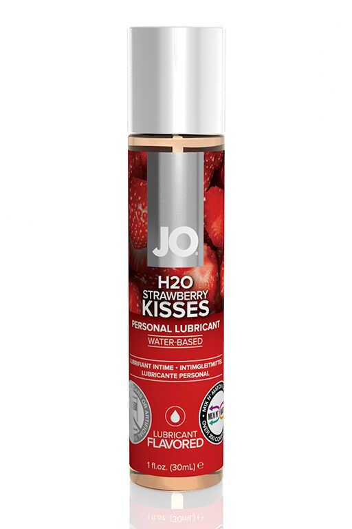 

Вкусовой лубрикант "Клубника" JO Flavored Strawberry Kiss, 30 мл