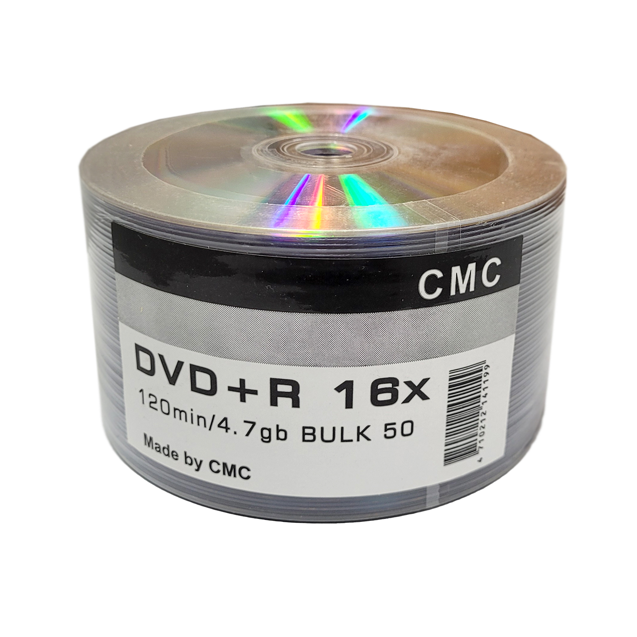 

Диск DVD+R CMC 50 штук / Болванка 4.7GB, 16x non-print bulk