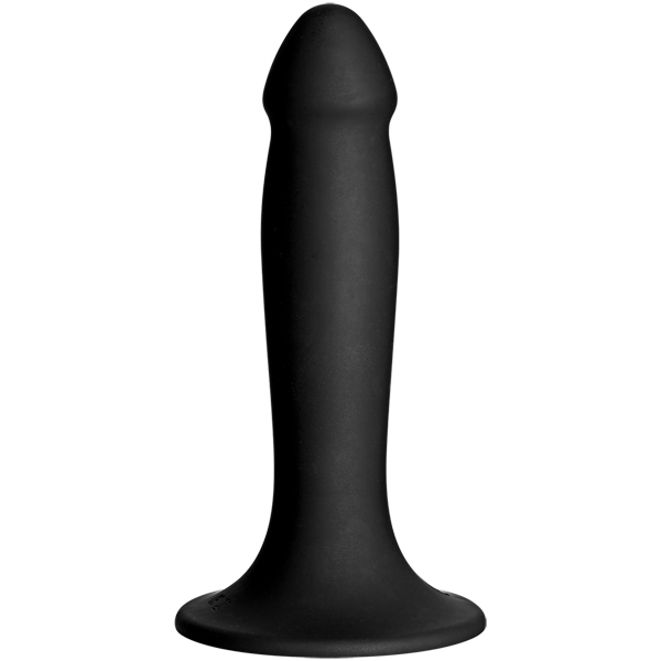 Гладкий фаллоимитатор Smooth Silicone 16 см - фото 1